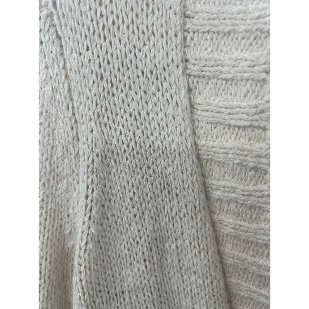 Vintage Abercrombie & Fitch Cream V-Neck Knit Costal Cardigan Sweater XS - Picture 3 of 5